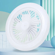 Smart Ceiling Fan 30W  Fans With Lights Remote Control Bedroom Decor Ventilator Lamp Air Invisible Blades Silent for Living Room