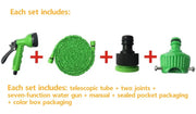 Garden Watering and Car Washing Magic Tool7High-Pressure Spray Gun Set with Foam Pot, Flexible Hose, Household Multi-Functional