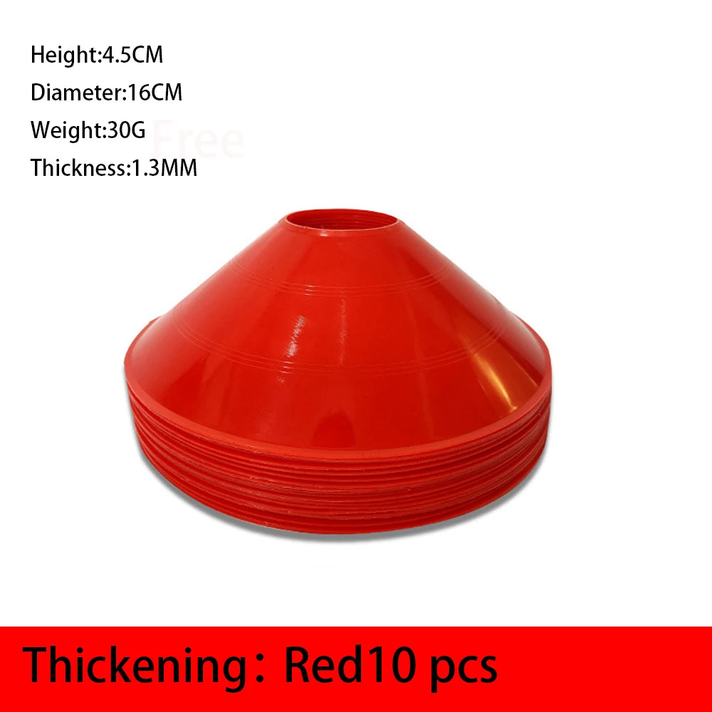 Soccer Cones Set Football Training Equipment for Kid Pro Disc Cones Agility Exercise Obstacles Avoiding Sports Accessories