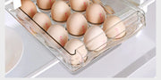 Hanging Fridge Storage Clear Refrigerator Shelves Organizer Eggs Fruits Vegetable Food Container Space Saving Kitchen Drawer Box