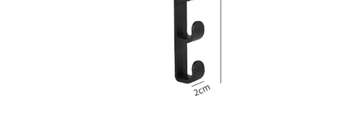 Plastic Hook Cabinet Door Hanging Rack Gadgets Holders Desk Shelves Kitchen Utensils Storage Organizer Bathroom Accessories
