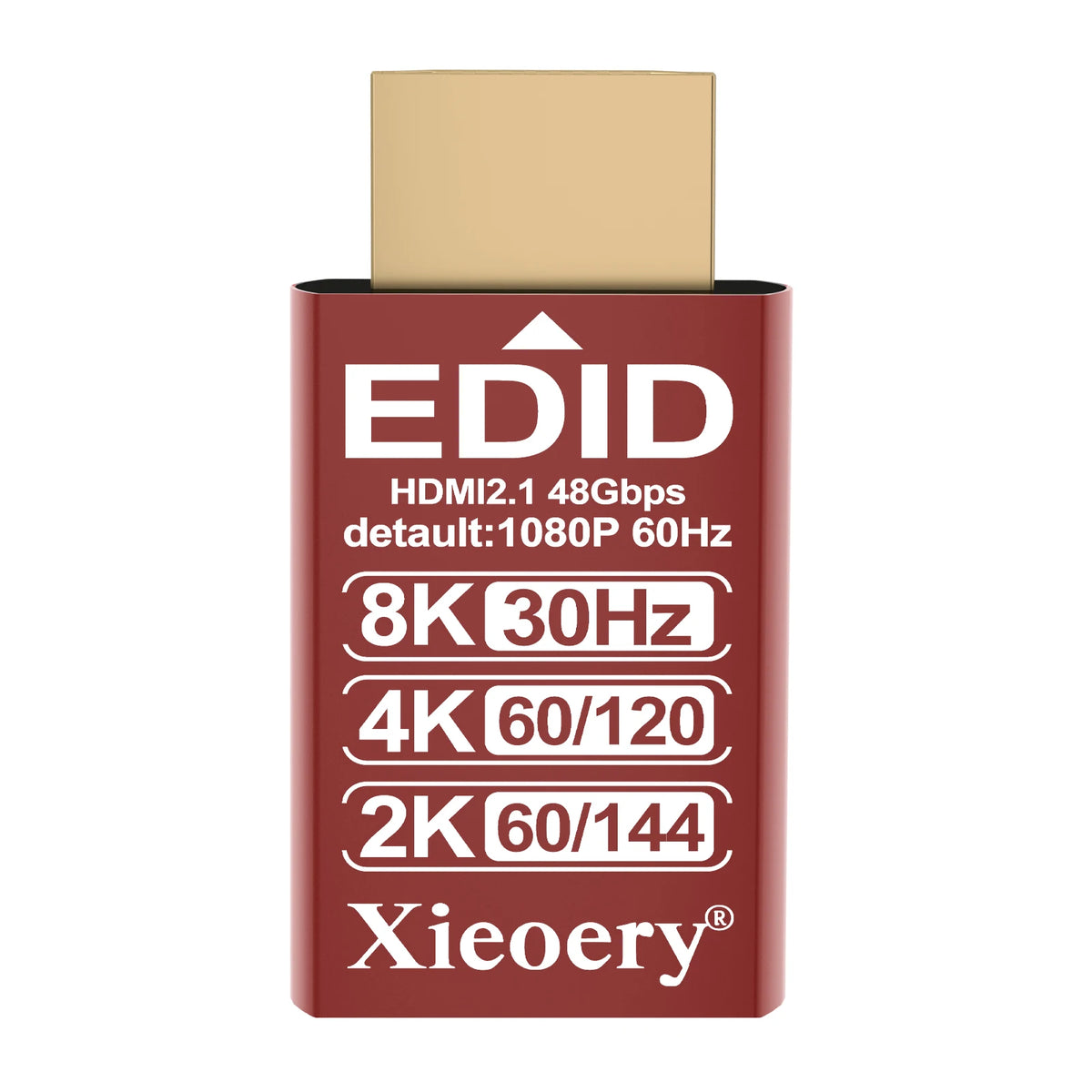 8K HDMI Dummy Plug - New-Generation EDID Emulator, Headless HDMI Dongle, Supports 7680x4320 RGB  for Gaming & Remote Access