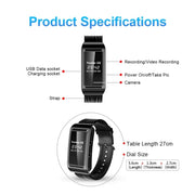 Mini Video Voice Recorder Camera Watch 1080P DV DVR Professional Digital Bracelet Dictaphone Sound Small Micro For Home Secure