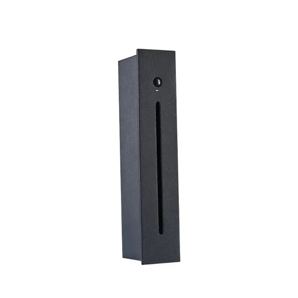 Smart Home Light and Outdoor Corner Wall Light Square Rectangle Staircase Led Step Light Motion Sensor Indoor Decor Wall Lamps