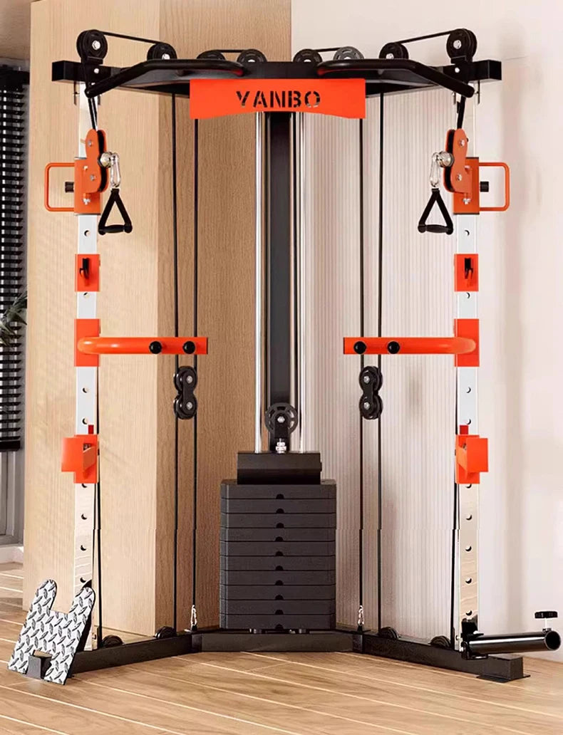 Multifunctional Squatting Frame, Gantry Frame, Household Fitness Equipment, Small Bird Comprehensive Trainer, New