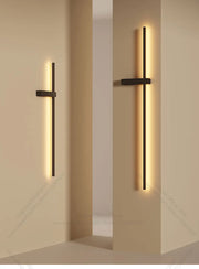 Modern Simple Living Room TV Background Wall Fitting Bedside Lighting In Bedroom Designer Staircase Light Long Indoor Wall Lamp