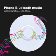 RGB Smart Ceiling Light LED Interior Home Decorative Light Luster Dimming Remote Control WIFI Living Room Ambient Light Party