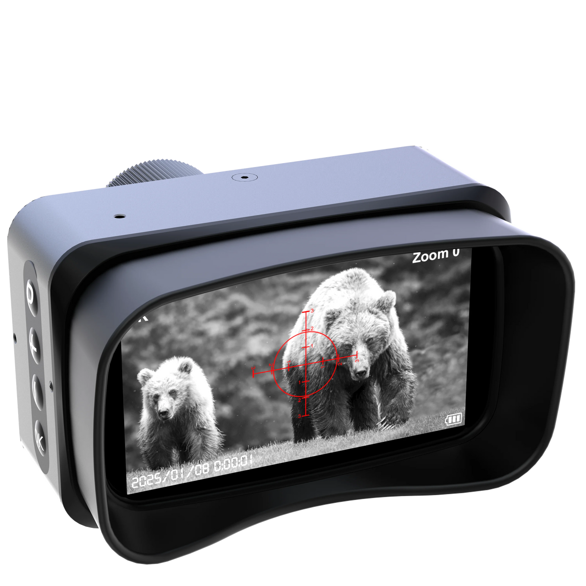 NV99Y IR Night Vision 5X Optical Digital Magnification Single-tube Infrared Night Vision Device Night Hunting Outdoor Camping