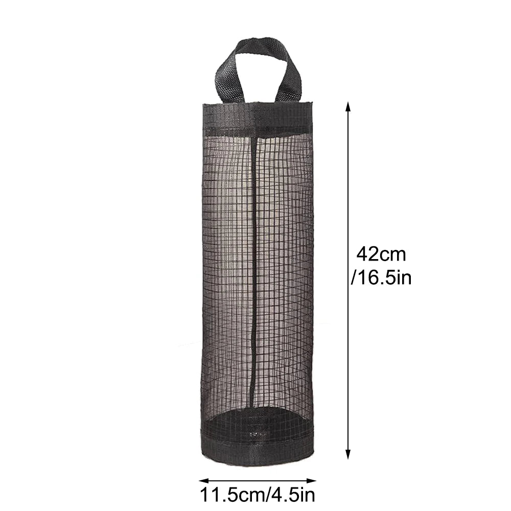 Kitchen garbage bag storage bag, wall mounted door storage hanging bag, circular miscellaneous storage bag, hanging organizer