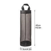 Kitchen garbage bag storage bag, wall mounted door storage hanging bag, circular miscellaneous storage bag, hanging organizer