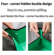 Gardening Mat  Square Plant Pad Waterproof for Transplanting Flower Pots Potting Mat Foldable Garden Repotting Anti-dirty Tarp