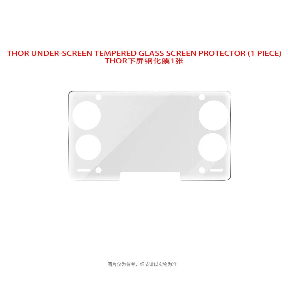 Unique Gaming Accessories Dual Screen Flip Up Handheld Device Protective Case Storage Bag Lanyard Soft Bag for AYN THOR Custom