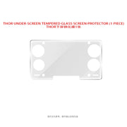 Unique Gaming Accessories Dual Screen Flip Up Handheld Device Protective Case Storage Bag Lanyard Soft Bag for AYN THOR Custom