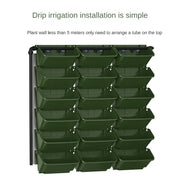 Garden Plant Walls Flower Pots Enclosures Hanging Plastic Containers Horticultural Flower Beds Vertical Greening Planting Boxes