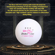 Double Fish WTT 3 Star Table Tennis Ball (WTT Official Ball) Original Double Fish 3-Star Ping Pong Balls ITTF Inproved