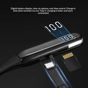 Neck-hung Wireless Bluetooth Headphones Lossless Sound Quality Noise Cancellation High Sound Quality Sports Business E-Sports Ga