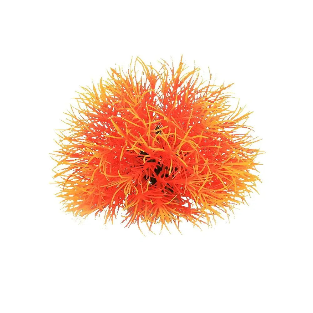 Fish Tank Accessories Simulation Aquatic Plants Ball Plastic Realistic Water Grass Ball 9cm Artificial Water Plants Aquarium