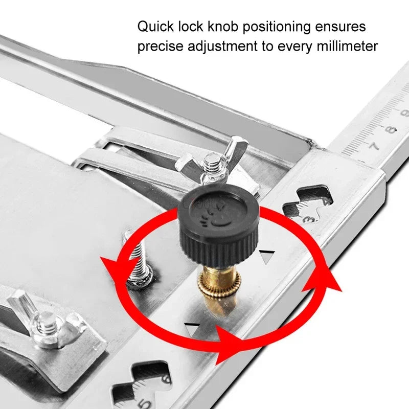 Woodworking Edge Guide Electricity Circular Saw Quick Positioning Backing Board Cutting Machine Woodworking Router Machine Tools