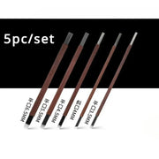 Stone Carving Hand Tools Set Professional Stone Carving Chisel Set 11/7/5/3pc Manganese Steel Woodworking Fine Sculpture Tool