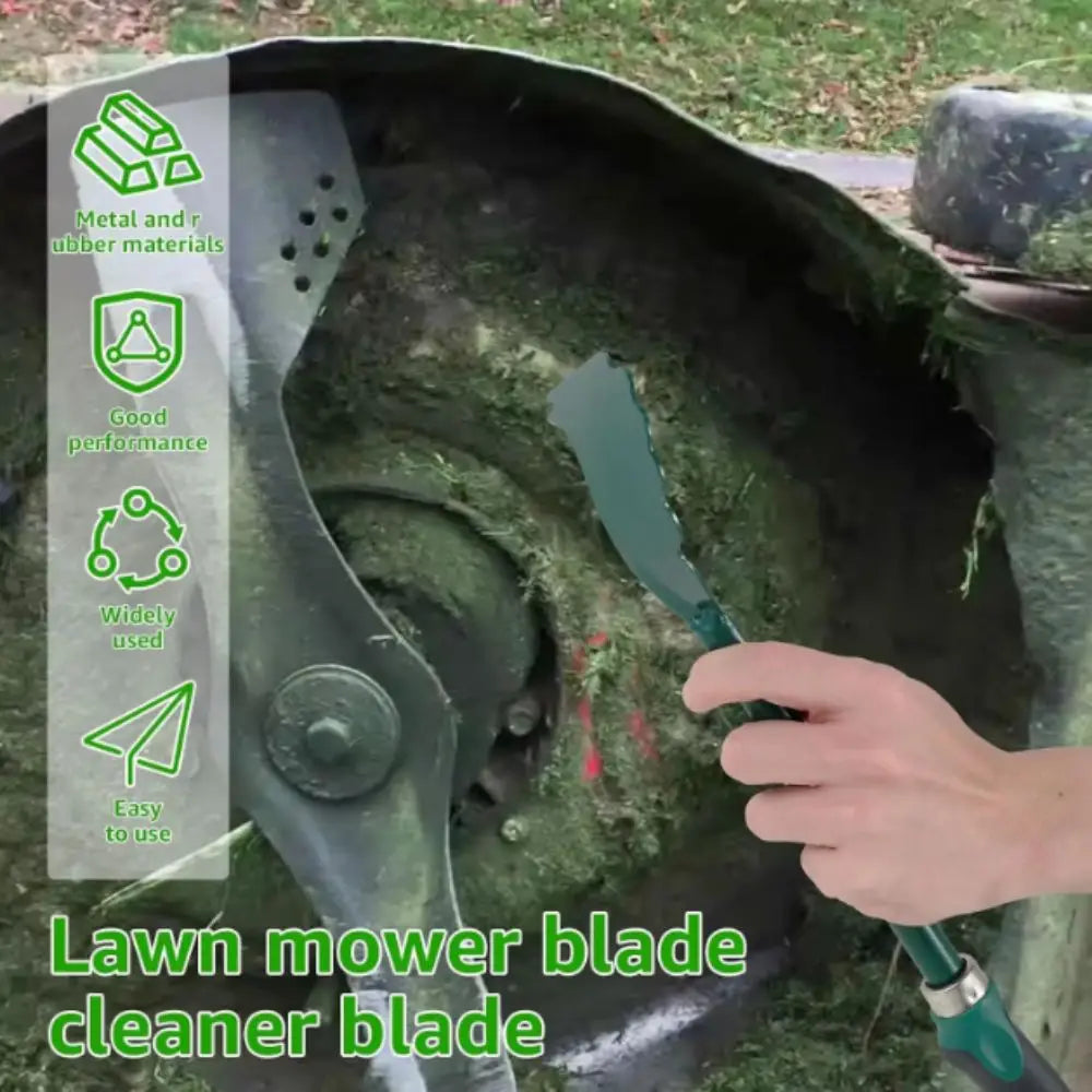 Heavy Duty Lawn Mower Cleaning Tool Iron Construction Garden Tool Garden Scraper Kit 1 Piece Lawn Mower Cleaner Trimmer Cleaning