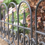 Garden Border Edging Fence 6pcs Garden Fence Panels Flexible Detachable Tree Fence Weatherproof Splicing Fence Landscape Path