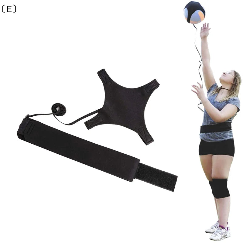 〔E〕Volleyball Training Equipment Aid Training Belt Solo Practice Trainer For Serving And Arm Swing Serve Training Accessories