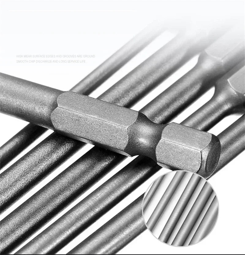 Screwdriver Set Strong Magnetic Batch Head Steel Slotted Phillips Screw Driver Bits Car Repair Utility Electric Tool Accessories