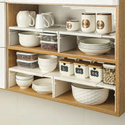 Kitchen cabinet multi-level shelf storage rack Cabinet Shelf Expandable SpaceSaving Stackable Layered Shelf Kitchen storage rack