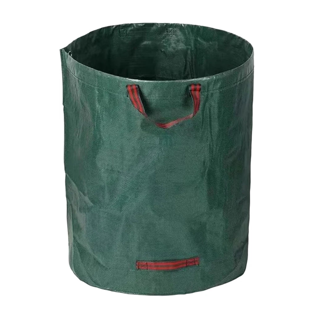 Garden Waste Bag 500L Large Capacity Garden Bag Reusable Waterproof Leaf Sack Weed Trash Can Container for Yard Leaf Storage Bag