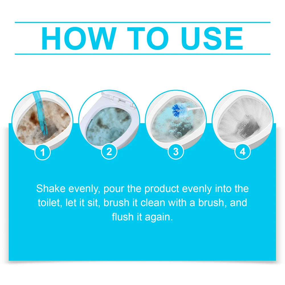 Smart Toilet Foam Cleaner Deep Descaling Stain Remover For Home Use