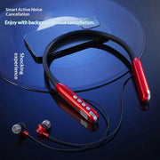 Neck-hung Wireless Bluetooth Headphones Lossless Sound Quality Noise Cancellation High Sound Quality Sports Business E-Sports Ga