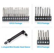 Screwdriver Bit Tool Kit Special-shaped Screwdriver Set 50mm U-shaped Y-Type Triangle Inner Cross Three Points