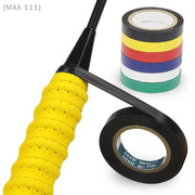 Tennis Racket Grip Tape - Sweat-Absorbent Non-Slip Wrap For Enhanced Control, Compatible With Badminton & Squash Rackets
