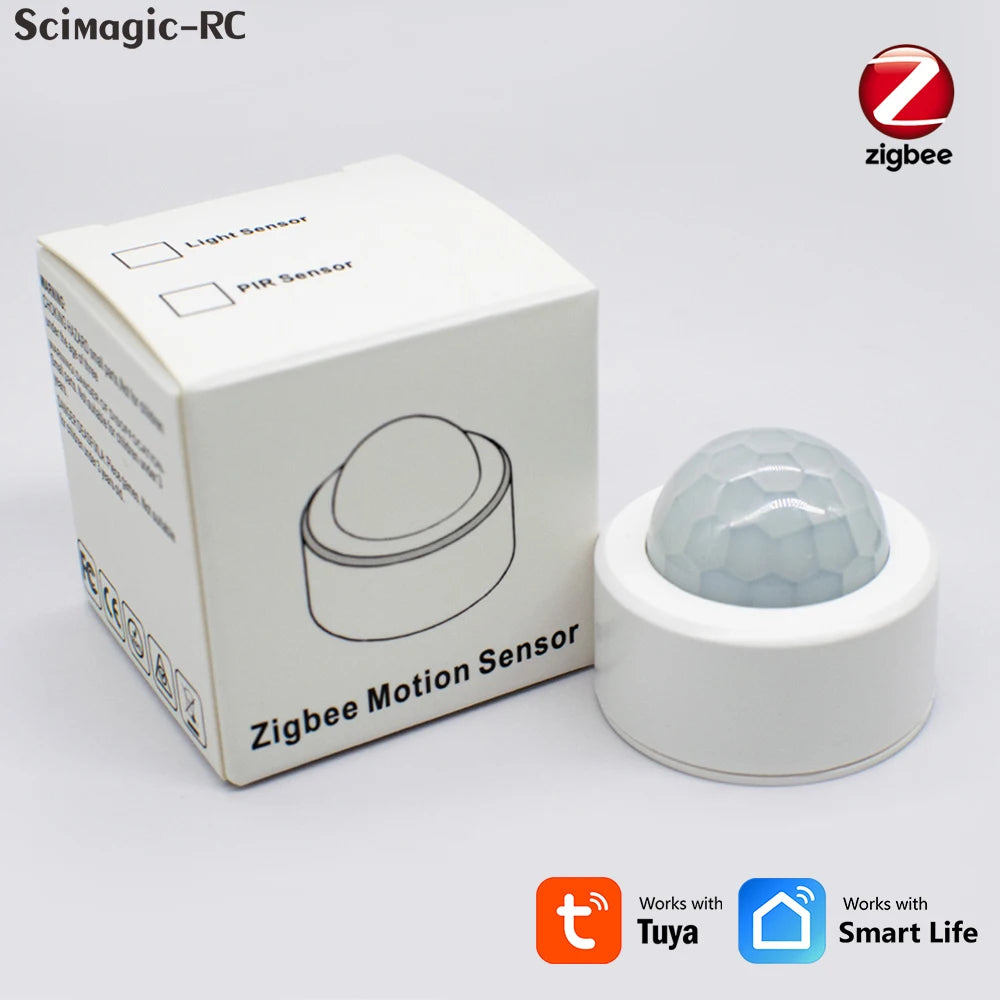 Smart Home Security Alarm Zigbee PIR Motion Sensor Wireless Infrared Detector Human Body Movement Sensor for Home Automation