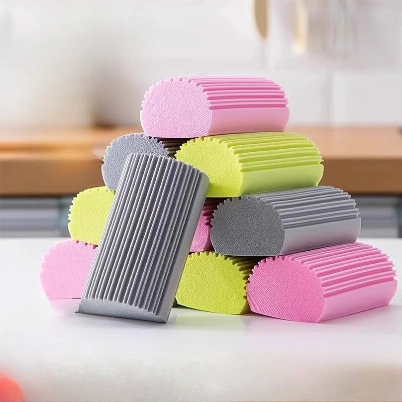 Water Removal Sponge Magic Scourer Cleaning Dusting Wet Duster Powder Cleaning Sponge for Home Car Kitchen Bathroom Scrub
