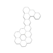 Smart LED RGB Wall Lights APP & Bluetooth Control Hexagonal Quantum Night Lamp Creative Home Decor for Room