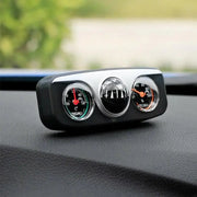 Survival Tools Car Thermometer Hygrometer Compass 3 in 1 Travel Hiking Accurate Navigation Ball Paste on Dashboard