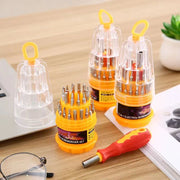 31-in-1 Multifunctional Screwdriver Set Portable Manual Repair Tool Kit Phone iPad Camera Watch Household Combination Tool Set