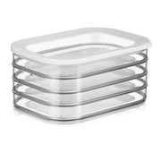 3/4 layer, can stack food storage containers, refrigerator storage boxes, meat fresh-keeping boxes, cooked food storage boxes,