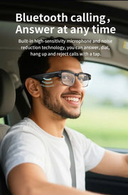 New 800W HD Camera Smart Glasses WFl Transmission Bluetooth Call AI Intelligent Voice Assistant Object Recognition Sun Glasses