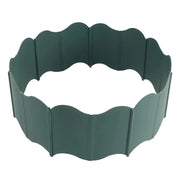 Green Garden Landscape Edging Border Lawn Edgings Decorative Landscape Fence Border for Yard Lawn Garden Flower Bed 20PCS