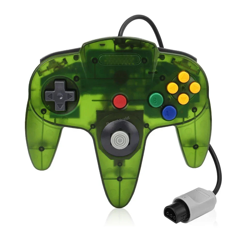 NEW Wired Gamepad for N64 Console Controller for N64 Classic Joystick for Retro Game Console Controller for N64 Gaming Accessor