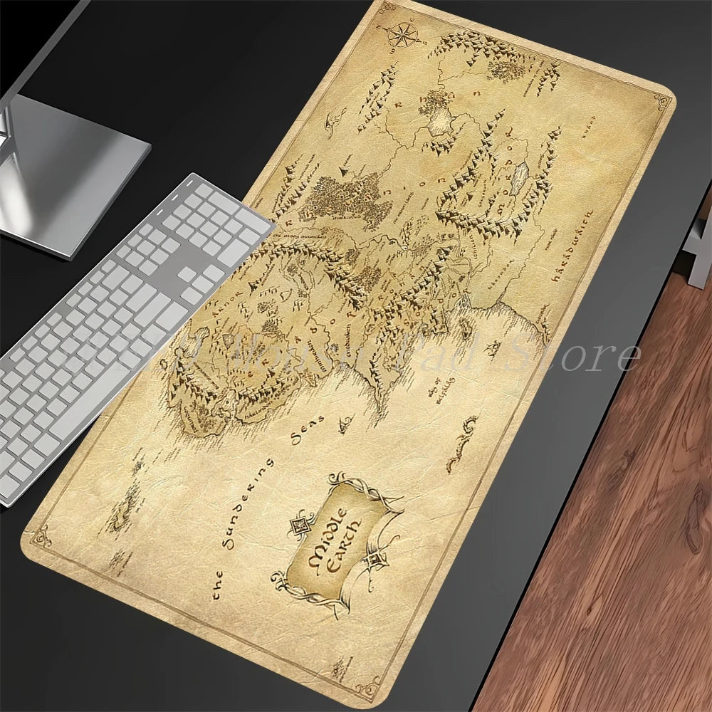 Pc Gamer Accessories L-lord of the Rings Mousepad Xxl Gaming Mouse Pad Desk Mat Keyboard Large Extended Protector Mice Keyboards