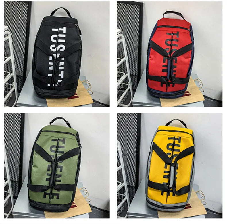 Sport Gym Bag Women Fitness Backpack Large Waterproof Multi-Functional Shoes Warehouse Men Travel Pack Sportsbag Shoulder Bag