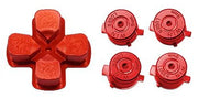 For PS4 SLIM PRO Metal Cross ABXY 3D Analog Thumbstick Aluminum Joystick Universal Cover Buttons For Xbox One S X Controller