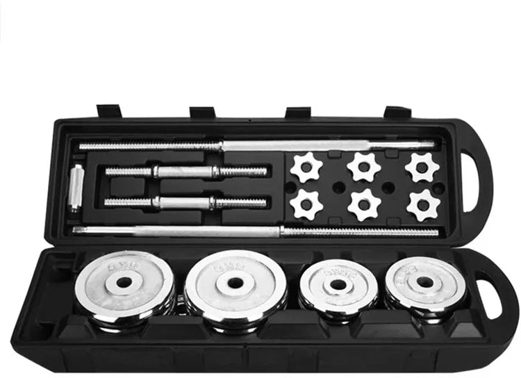 Weight Lifting Dumbbell Equipment Gym Adjustable Electroplating Dumbbells Barbell Set Buy Online