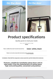 Indoor Outdoor Pull Up Fitness, Fixed Horizontal Bar, Wall Mounted Door Mounted Horizontal Bar, Home Punching Fitness