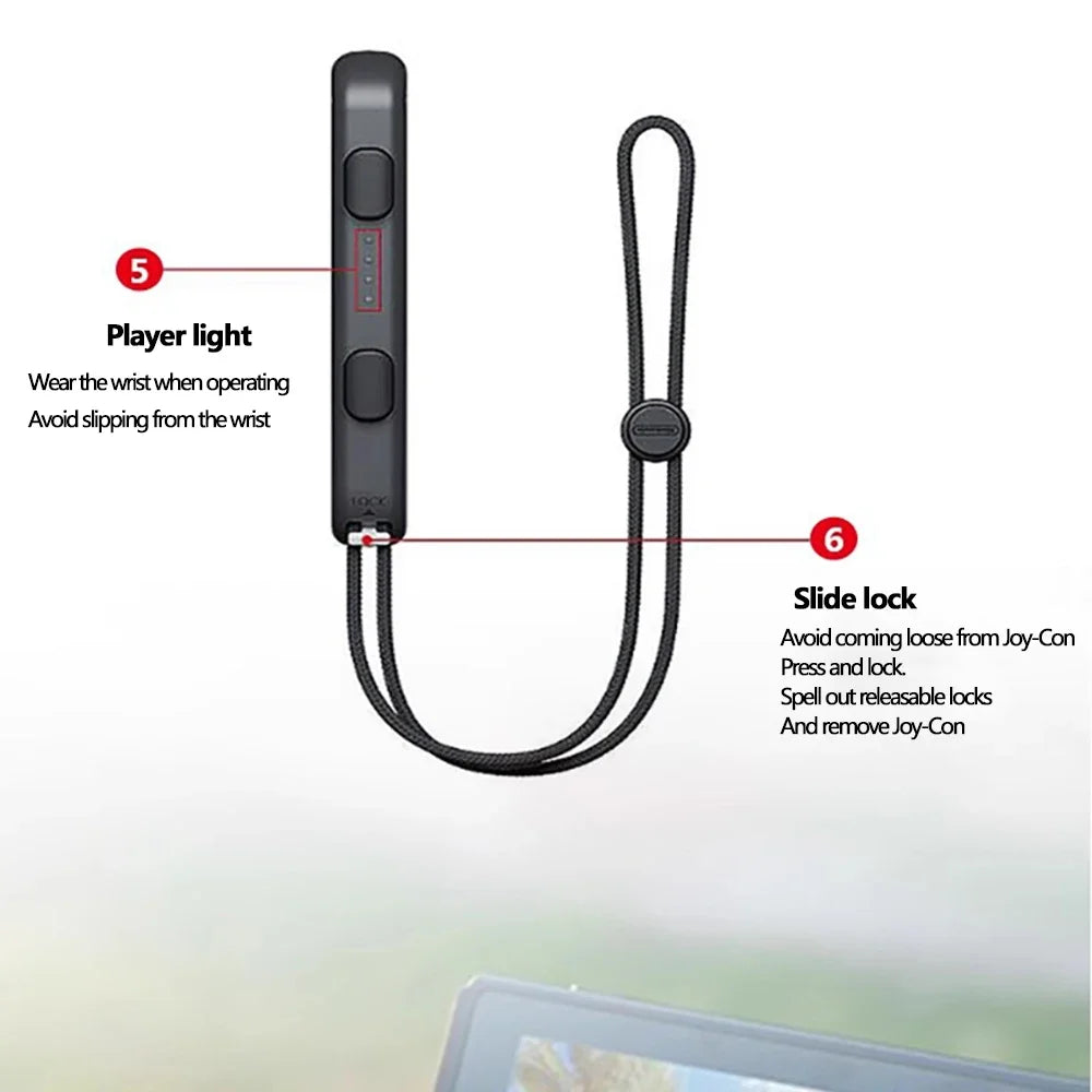 2025 Gaming Accessories Game Grip OLED Gamepad Controller Gamepad Hand Rope Joy-con Wrist Strap Laptop Video Games Accessories