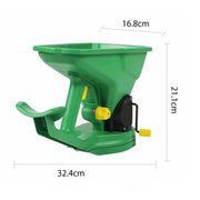 Handheld Seed Spreader Reusable Hand Tool Ease of Holding 1.5L Portable Planter Tool  Adjustable Garden Tool Spreaders for Lawns