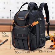 Electrician Tool Bag Professional Carpentry Complete Tools Bag Portable Waterproof Shoulder Straps Toolkit Oxford Toolkits